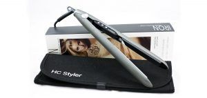 Plancha hair contrast